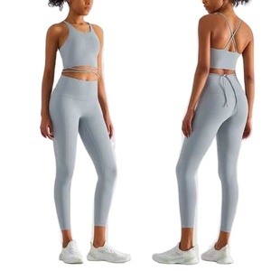 Ensemble de Leggings sans couture de qualité supérieure, ensembles de sport de Fitness pour femmes, séchage rapide, ensemble de Leggings respirants, vêtements de Yoga - Product Image 6