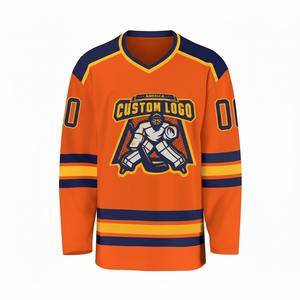 2025 OEM CUSTOM ICE HOCKEY JERSEY WHOLESALE SUBLIMATED TEAM UNIFORM DESIGN YOUR OWN - Product Image 1