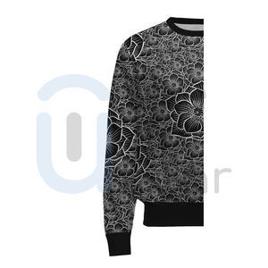 เสื้อสเวตเตอร์ลำลองสำหรับผู้ชายและผู้หญิงเสื้อสเวตเตอร์ลำลองโลโก้ออกแบบได้ตามต้องการ - Product Image 3