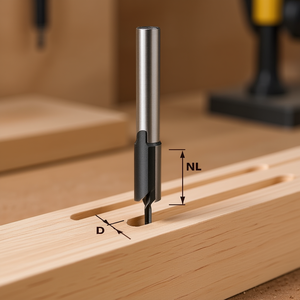Festool HW S8 Groove Cutter Carbide Tipped <b>Router</b> <b>Bits</b> - Product Image 3