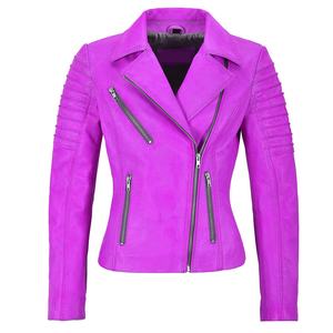 Veste en cuir pour femmes de grande taille vente en gros de vêtements pour femmes vestes en cuir à la mode vestes en cuir à bas prix - Product Image 2