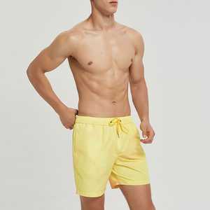 Short de bain professionnel pour hommes 1 pièce avec logo personnalisé anti-UV 92% polyester 8% spandex - Product Image 5