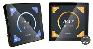 Termostato de calor de suelo con pantalla táctil a color Termostato de calefacción de suelo con pantalla colorida para caldera, calor eléctrico, radiador TRV - Product Image 2