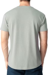 Logotipo personalizado en blanco 100% algodón camisetas Causal Fit ropa deportiva camiseta para hombres de alta calidad transpirable camisetas Unisex - Product Image 3