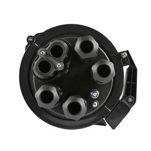 GJS 440×Ø205mm FOSC Caja de Fibra Tipo Domo FTTH FTTX IP68 Sellado Mecánico 2 Entradas 4 Salidas Bandeja de Empalme ABS 24 48 96 144 Hilos - Product Image 4