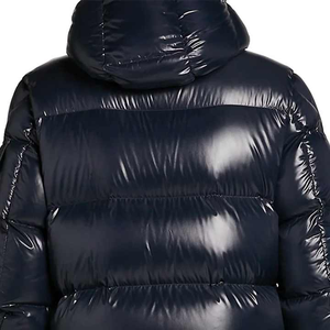 Blouson matelassé à capuche pour homme personnalisé, style streetwear, col montant, rembourrage standard d'hiver, prix raisonnables - Product Image 5