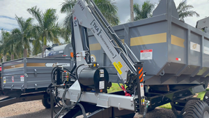 油圧クレーンTKA 8.700BX-コンパクト8.7 T/M 4.500Kg容量および10.9m垂直リーチトラック用-要求価格 - Product Image 4