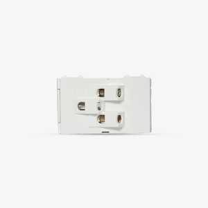 Prise de corps en plastique PC prise à 2 sorties avec couvercle de prise évitant les objets étrangers collés sur un côté sûr pour les enfants - Product Image 6