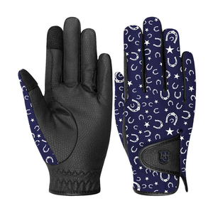 Vente en gros Serino Gants de course de chevaux confortables, respirants, légers, antidérapants, accessoires équestres de sécurité fabriqués - Product Image 3