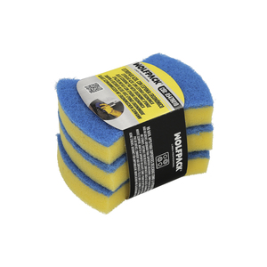 Estropajo Azul Anti-Rayaduras con Esponja Paquete de 3. - Product Image 6