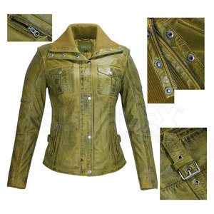 Article Offre Spéciale Veste en cuir coupe-vent à la mode pour femmes - Product Image 3