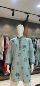 Conjunto de pijama Kurta de diseñador real para hombre con hermoso trabajo bordado traje tradicional perfecto para fiesta de boda - Product Image 5