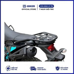 แร็คท้ายรถมอเตอร์ไซค์แบบเดี่ยว M-Biker สำหรับ Yamaha WR155R พร้อมตะแกรงและขายึด - Product Image 3