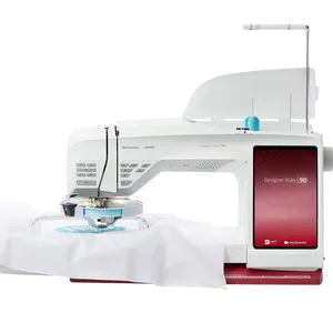 High Quality HUSQVARNAS.S DESIGNER RUBY-90 , sewing machine Commercial Embroidery Machine Available in stock