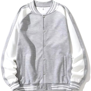 Offre spéciale Vestes polaires d'hiver pour hommes de style cool personnalisé Bomber de baseball polyvalent pour hommes - Product Image 1