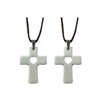 Pendentif en acier inoxydable avec chaîne, logo personnalisé, énergie quantique scalaire de lave blanche, technologie personnalisée Hoonni