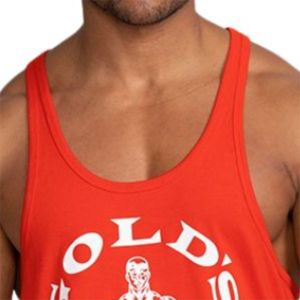 <b>Grey</b> <b>Mens</b> Bodybuilding Stringer Tank Top Organic Cotton Gym <b>Vest</b> Sleeveless Workout Shirt Muscle Fit Training Tank Top - Product Image 5