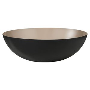 Bol à fruits rond en fer avec bol à légumes et à fruits de couleur noire pour une utilisation en cuisine et sur la table - Product Image 2