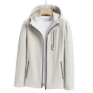 Veste Softshell légère de haute qualité pour hommes, conception unique sur mesure, support coupe-vent imperméable à séchage rapide, respirant pour l'hiver - Product Image 5