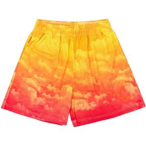 Best Selling High Quality Men <b>Women</b> Sublimation Mesh <b>Shorts</b> Custom Prints for Unique Casual Style Solid Pattern Private Label - Product Image 1