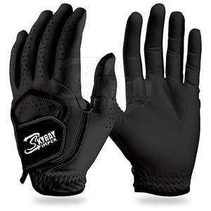 Fabricant tout temps Emballage de couleur pour hommes Gants de golf en cuir Cabretta personnalisés en gros - Product Image 1