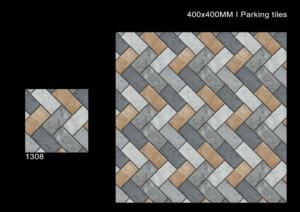 Carreaux de sol en porcelaine pour extérieur 400x400 mm, finition mate robuste, pour allées et espaces de jardin - Product Image 2