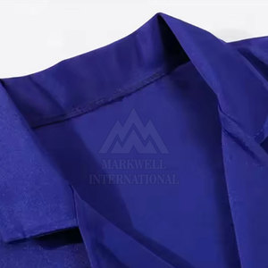 Blouses de laboratoire personnalisées avec logo, de haute qualité, couleur unie, prix bas, vente en gros de blouses de laboratoire pour la vente en ligne - Product Image 2