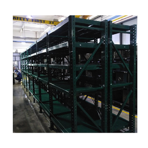 Rolamento de carga 1000kg/camada Empilhamento Metal Sheet Racking Deslizante Gaveta Tipo Aço Mold Racks Sistema Para Armazenamento De Moldes De Injeção