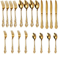 Nouvelle arrivée Couverts de meilleure qualité pour table à manger Design Premium avec fourchette cuillère couteau spatule