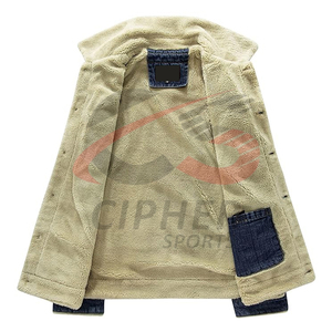 Chaqueta vaquera elegante recién llegada para hombre hecha con material de alta calidad disponible a precios económicos razonables para la venta - Product Image 3