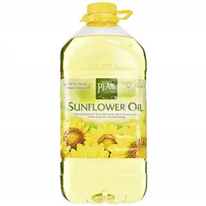 Olio di girasole raffinato al 100% per la fornitura all'ingrosso di olio da cucina di girasole in vendita