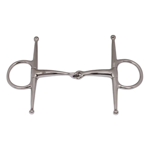 Bocado de Brida Simple de Mejilla Completa para Montar a Caballo, con Boquilla Pulida y Lisa, Bocado Ecuestre Veterinario Duradero - Product Image 1