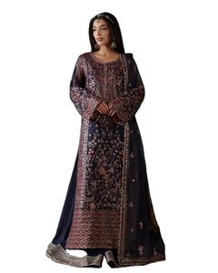 Camisa Larga WS International 616 en Colores Increíbles para Mujer, Material Viscosa, para Fiestas y Bodas - Product Image 1