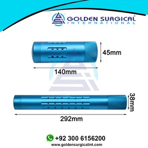 Caja de esterilización de desinfección de taladro AO Manual de acero inoxidable, contenedor de caja Kirschner para instrumentos quirúrgicos ortopédicos - Product Image 6