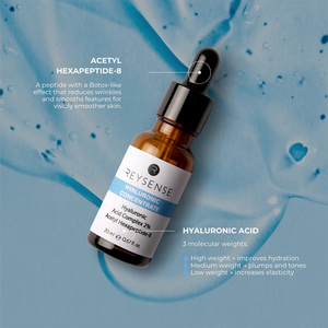 REYSENSE Siero al Peptide di Acido Ialuronico 100% Made in Italy, Anti-Rughe e Illuminante, Idratante Viso 30ml - Product Image 2