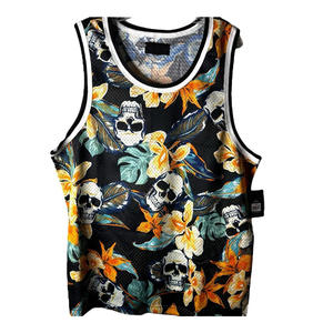 Vente en gros Chemise d'été imprimée d'excellente qualité Débardeur sans manches hippie grunge dans un style unique - Product Image 1