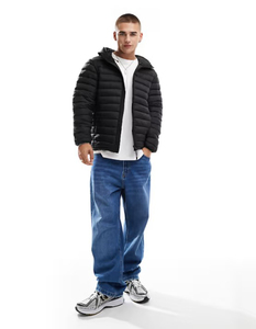 Chaqueta acolchada impermeable personalizada al por mayor para hombre abrigo de invierno con aislamiento relleno acolchado a prueba de viento cálido abrigo de invierno - Product Image 2