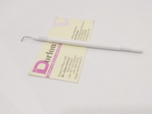 Herramienta de elevación de pestañas con acabado chapado en oro para separar extensiones de pestañas y permanente certificado CE - Product Image 6