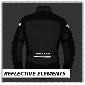 Chaqueta Textil de Calidad de Exportación para Motociclistas Profesionales, Chaqueta Larga de Textil para Motociclismo, Fabricante, Proveedor de Marca Privada - Product Image 4