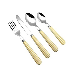 Ensemble de couverts de cuisine Offre Spéciale pour le bureau, la maison et le restaurant ensemble de couverts de dîner de 4 avec Meena imprimé pour la vente en gros - Product Image 2