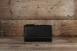 Cartera Larga de Cuero Genuino Personalizada para Mujer con Cierre de Cremallera, Tarjetero, Monedero, Forro de Lino Impermeable, a la Moda - Product Image 2