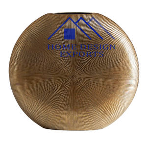 Vases à fleurs de table en métal aluminium finition or, best-seller - Product Image 3