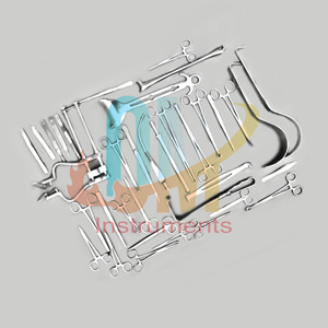 Ensemble d'instruments de laparotomie de base de haute qualité 108 pièces outils chirurgicaux manuels en acier inoxydable de qualité médicale pour la chirurgie générale - Product Image 4