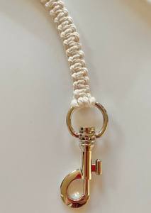 Laisse pour animal de compagnie en macramé de corde de coton - Product Image 2