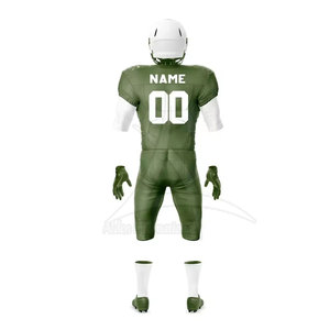 L'uniforme de football américain de sublimation respirante court-circuite le matériel à séchage rapide du polyester 100% pour le jeu extérieur - Product Image 3