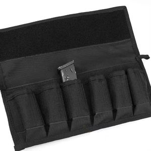 Porte-chargeur tactique double empilage imperméable de haute qualité personnalisé, sangle, 6 emplacements, pochette de chargeur durable et réglable - Product Image 5