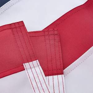 Drapeau Betsy Ross 5x8 pieds brodé 13 étoiles, drapeau américain en polyester imperméable pour le 250e anniversaire, usage extérieur intensif - Product Image 3