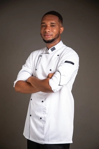 <b>Chef</b> Uniforms Jacket Shirt <b>Tops</b> Woven Restaurant Polyester Cotton Fabric Kitchen <b>Chef</b> Coat Hotel Uniform Jacket - Product Image 6