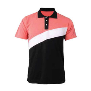 เสื้อกอล์ฟผู้ชายสั่งทำพิเศษ คุณภาพสูง ผ้าฝ้ายทอ 100% แห้งเร็ว มีกระเป๋าเสื้อ แขนสั้น พร้อมโลโก้ปัก - Product Image 2