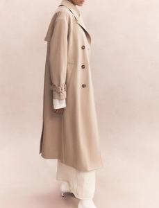 Nouvelle veste universitaire slim pour homme, logo uni sur le devant, col rond, manches longues, bouton, manteau d'hiver - Product Image 4